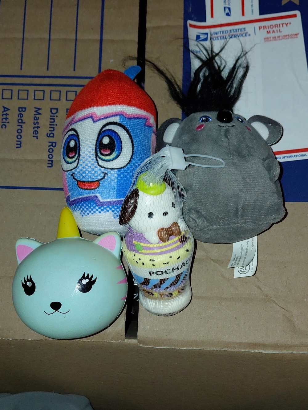 Kids Plush & Squishy Toy Set - Multicolor
